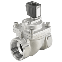 Burkert Servo-Assisted 2/2-Way Diaphragm Valve, 6281EV
